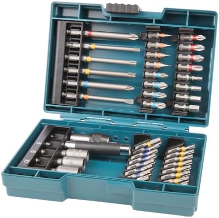 Makita 37-Piece Bit & Socket Kit – Precision Screwdriver Set in Durable Case