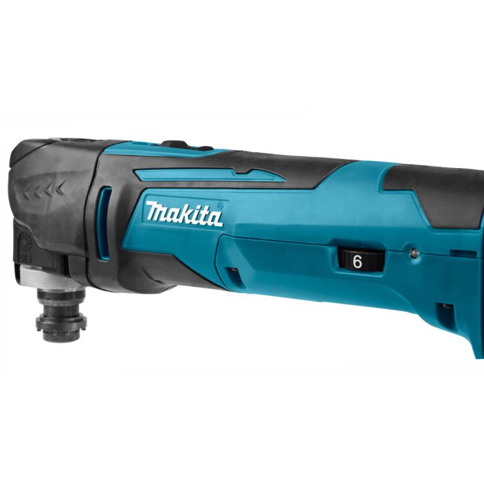 Makita 18 V DTM51Z Multi-Tool Combo – 2×5.0 Ah Li-Ion Batteries & Blue Finish