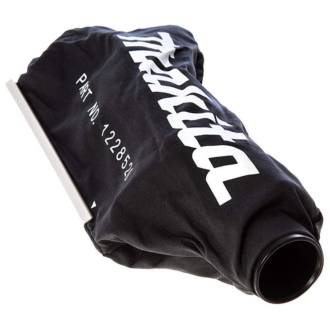 18 V Makita Blower Set with Dust Collection and Two 5.0 Ah Batteries