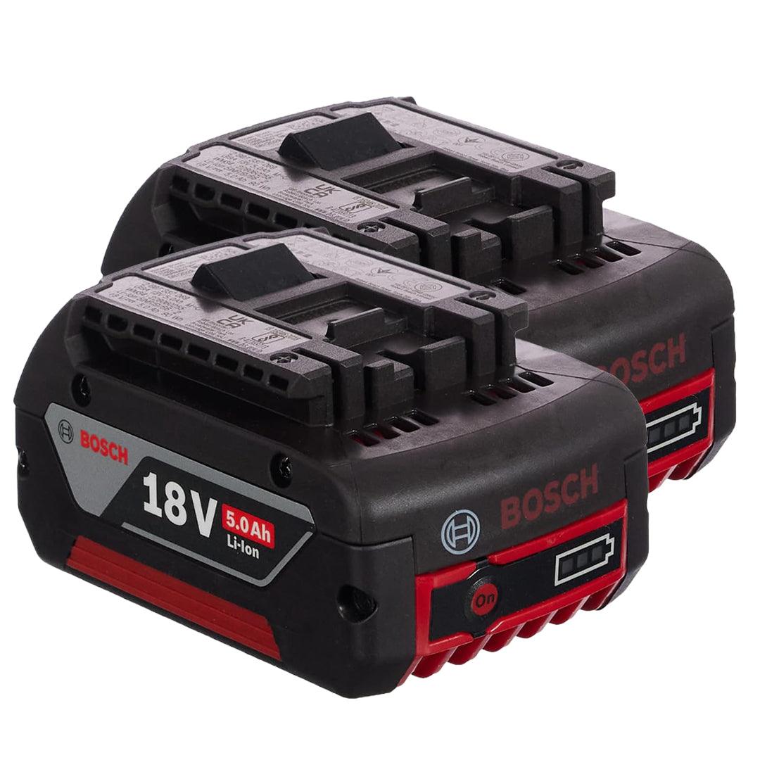 Double Your Runtime: Bosch Professional 18 V 5.0 Ah Li-Ion Twin Pack